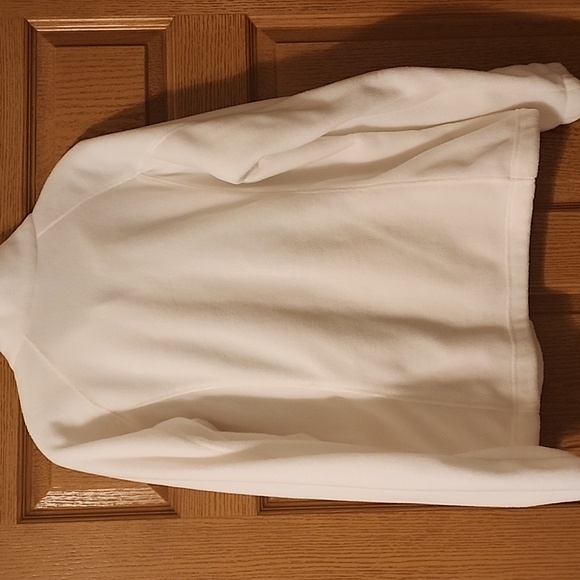 Columbia Soft White Zip-Up Jacket - Picture 3 of 3